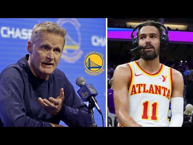 "STEVE KERR SENDS STRONG MESSAGE ABOUT TRAE YOUNG AFTER HAWKS-WARRIORS GAME!"