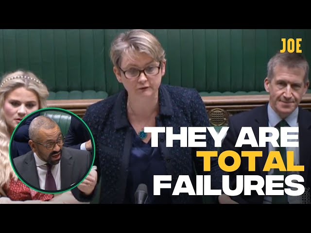 Yvette Cooper eviscerates Home Secretary over failed Tory immigration plans