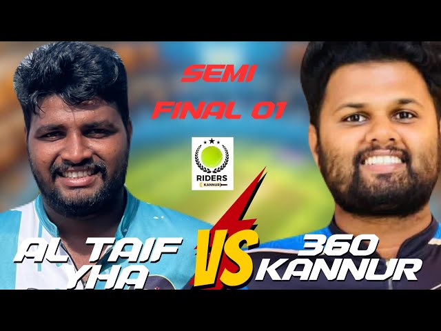 ONE MAN SHOW .SEMI FINAL 01 | ALTAIF YHA vs 360 KANNUR | RPL SEASON01| 5 overs match | 2024|60 k