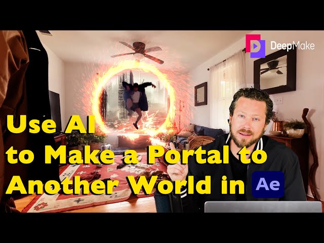 Use AI to Make a Portal to Another World in After Effects