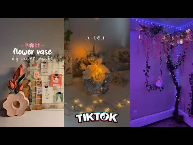 Aesthetic DIY room decor ideas Tiktok compilation ✨