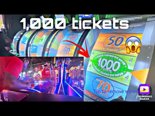 I won 1k tickets at Dave & Buster’s #explore #explorepage #1k #arcade #contentcreator #youtube