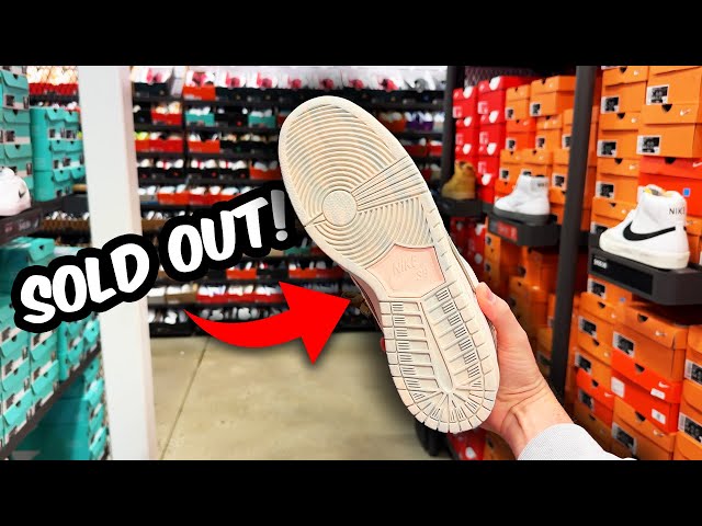 I Can't Believe The NIKE OUTLET Had These SOLD OUT Sneakers!