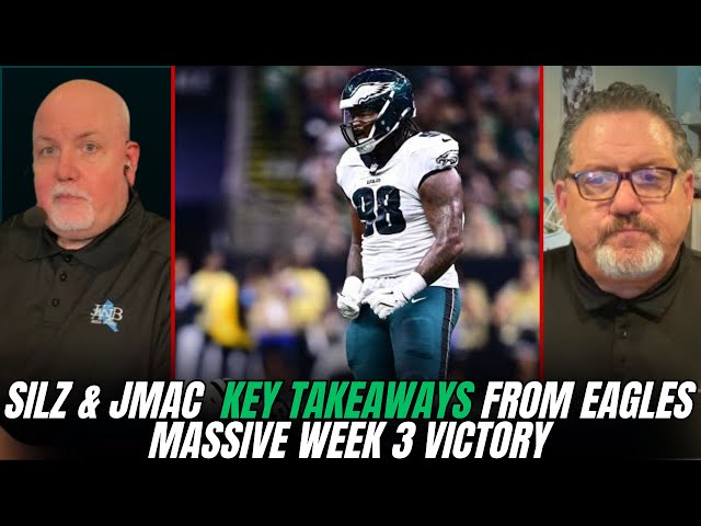 John McMullen & Dan Sileo INSTANT REACTION to Eagles Week 3 VICTORY Over Saints in WILD GAME!