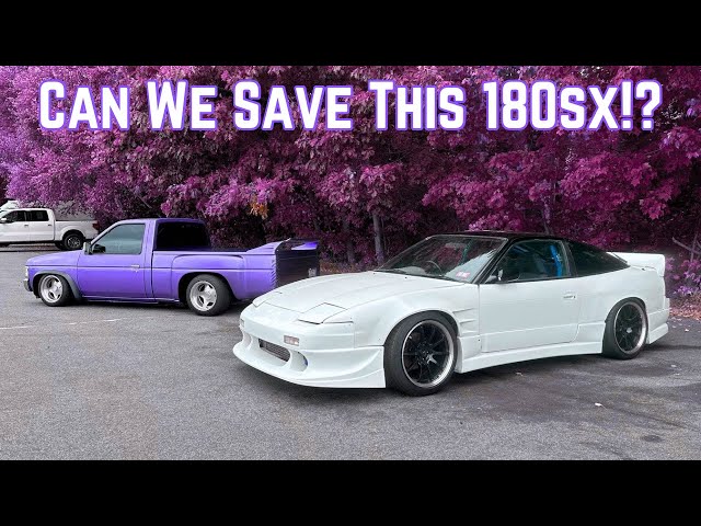 Helping Brendan Pick Up This Widebody Nissan 180SX TYPE X!? + (Car Vlog!!)