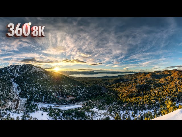 Unwind and Immerse: Lake Tahoe 8K 360° Scenic Relaxation VR Film