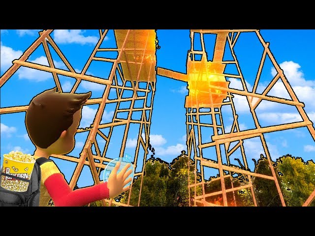 Three Best Friends Build a Skyscraper Tall Clubhouse but its a Disaster in Garry's Mod (Gmod)