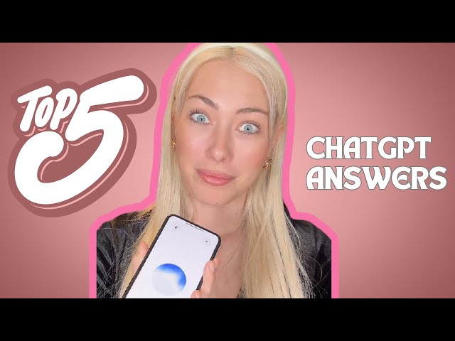 Top 5 Mind-Blowing ChatGPT Answers That Will Leave You Speechless | COMPILATION