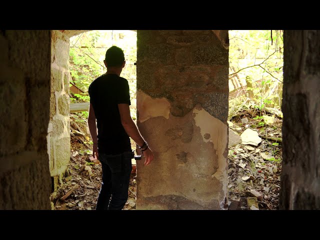 Exploring the hidden rooms and basement of this abandoned chateau ruin | full tour