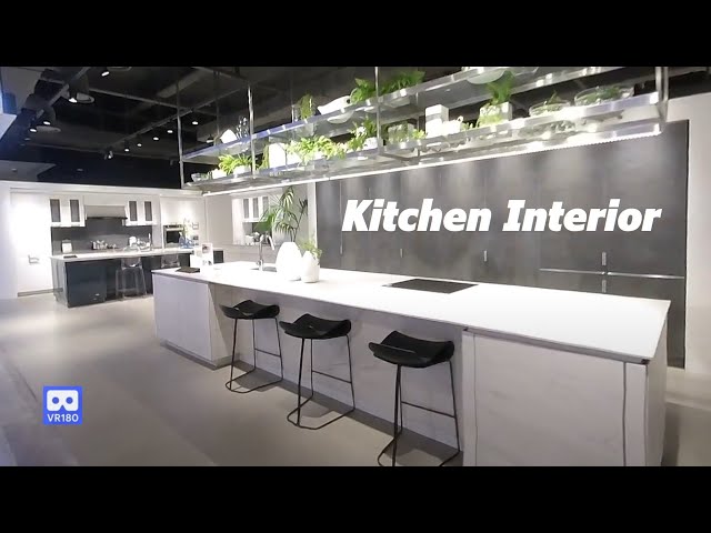 3D 180VR 4K Kitchen Interior Pick up your favorite Kitchen Design 😍😍Beautiful House Showroom