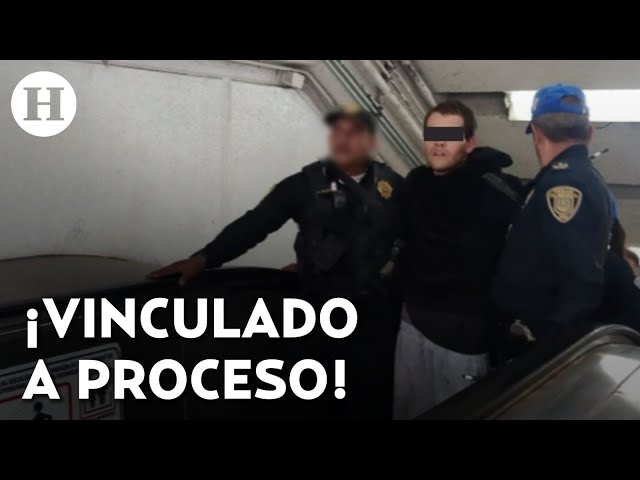 Vinculan a proceso al atacante de cuatro personas en el metro Tacubaya ¿Cuál es su situación?