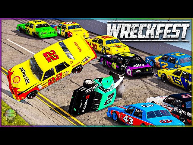 TUMBLING RETURN TO TALLADEGA! | Wreckfest NASCAR Legends