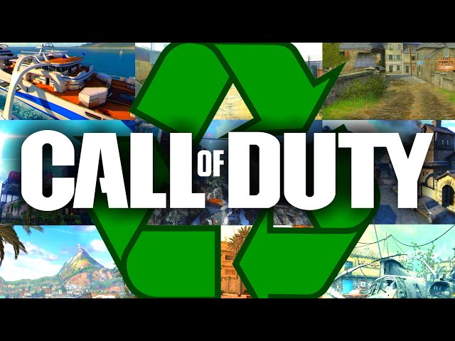 The MOST RECYCLED Maps in COD History... (They're Not What You Think)