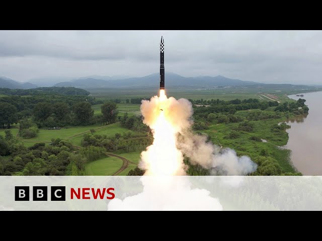 North Korea fires banned missile in longest flight yet | BBC News