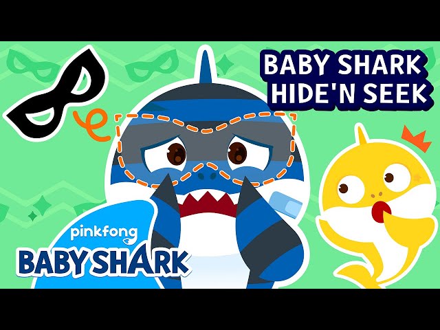 [✨NEW] Where is Thief Daddy Shark's Missing Mask? | Baby Shark Hide and Seek | Baby Shark Official