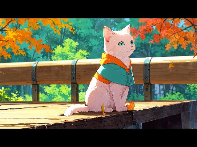 Falling Autumn Leaves 🍂 Lofi Morning Vibes 🍂 Autumn Lofi Songs To Feel The Beauty Of The Autumn