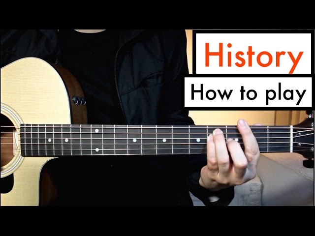 One Direction - History | Guitar Lesson (Tutorial) Chords