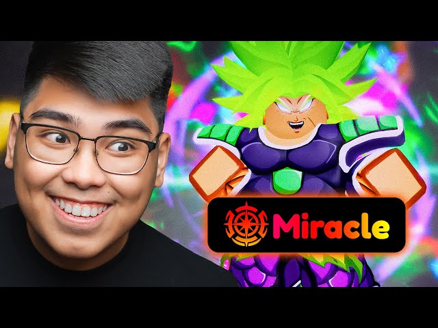 Anime Reborn - 0.1% SECRET MIRACLE II BROLY (EVOLVED)