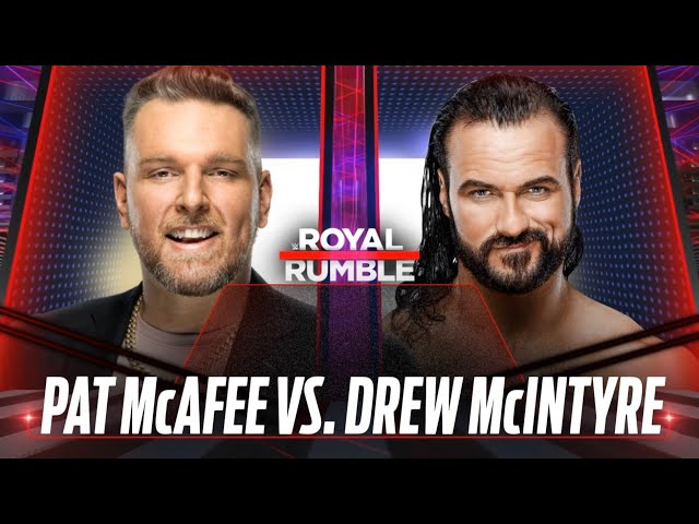 WWE 2K24 Dream Match Pat McAfee vs. Drew McIntyre: Royal Rumble 2025, Dream Match