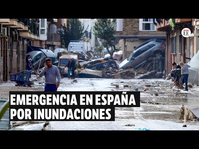 Inundaciones en Valencia, España, deja hasta el momento 60 personas fallecidas | El Espectador