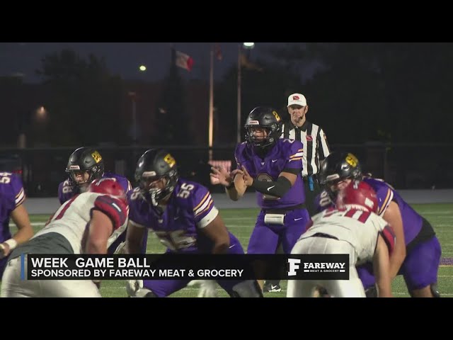 Week 3 Fareway Game Ball: QB Baker Beckett of Waukee