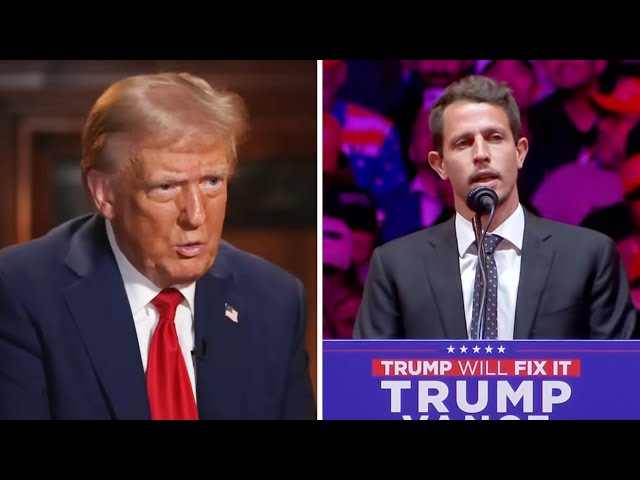 PANICKED Trump tells OBVIOUS lie about "comedian" Tony Hinchcliffe