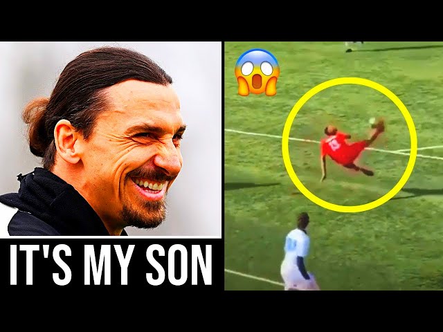 ZLATAN's son - FUTURE FOOTBALL BEAST! Meet Maximilian Ibrahimović