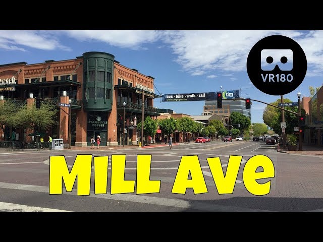 Hot Spots On Mill Ave in VR180 | Clintus.tv