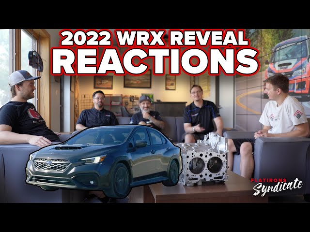 2022 WRX Reveal Trailer Reaction with Flatirons Tuning