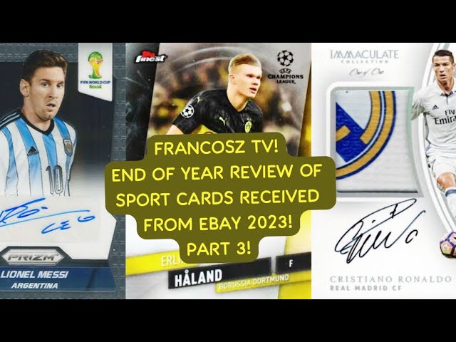 Hafizsidasz | End Of Year Review Part 3 | Thousands Of Sport Cards From Ebay In 2023 | 27-12-2023