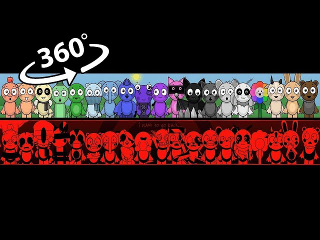 360° Incredibox Abgerny All character together (mod)