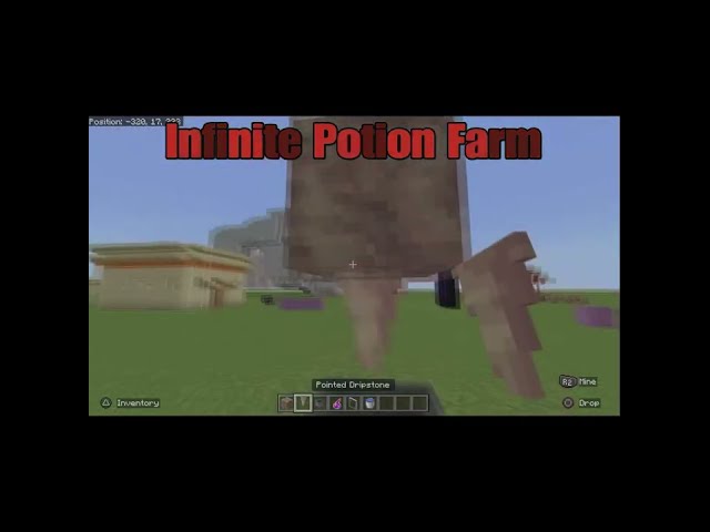 Minecraft Infinite Potion Farm #shorts #short #trending