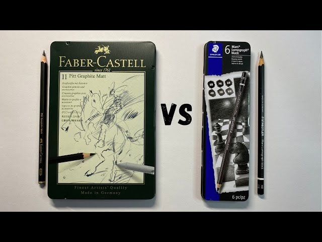 Faber Castell vs Staedtler || Which Pencil is Best?