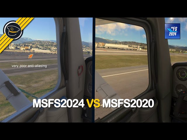 Microsoft Flight Simulator 2024 Xbox Series X Gameplay Comparison | Huge Graphic Downgrade - 4K