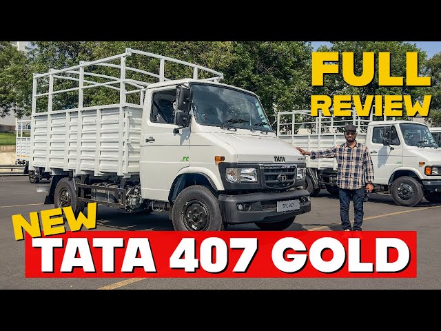 Tata 407 Gold SFC BS6 EBD phase 2  | TATA Mini Truck | Detailed walkaround,Specifications Review !!