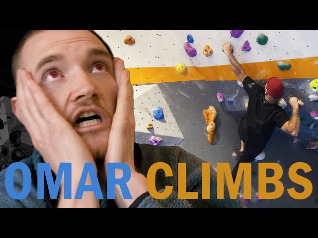 Omar Bobat goes climbing 🤷🏾‍♂️|| BoulderingBobat