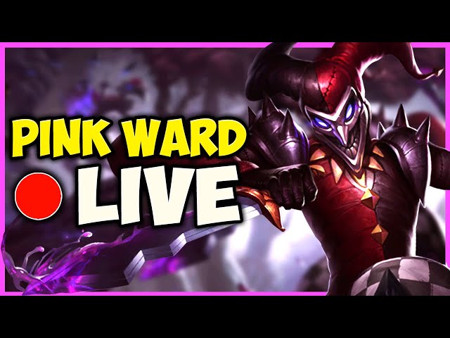 🔴 PINKWARD SHACO IS LIVE?! #leagueoflegends #pinkward