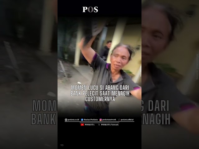 Momen Lucu si Abang Dari Bank Pelecit Saat Menagih Customernya