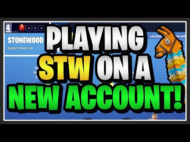 Starting STW on a NEW ACCOUNT!