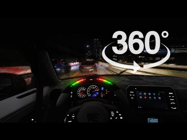 Assetto Corsa 4к 360° SWIMMING / Ultra realistic graphics