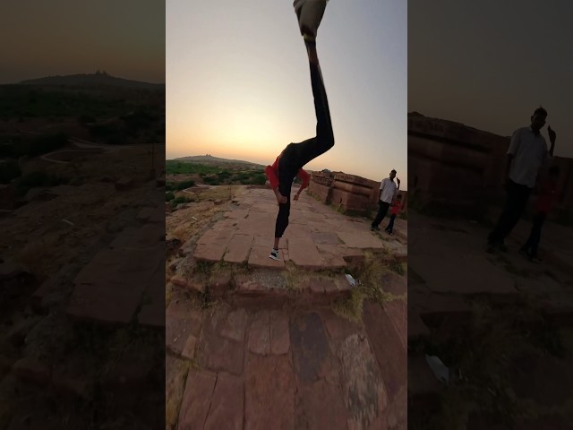 Wait Whatttt💀🤯 #parkour #spiderman #freerunning #rooftop #spidermanparkour