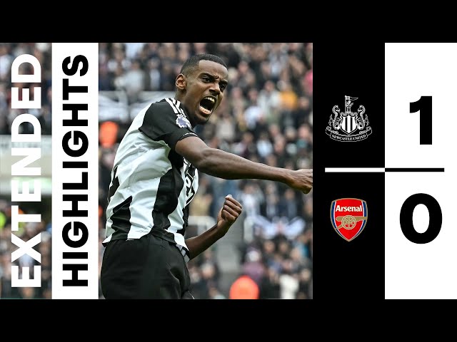 Newcastle United 1 Arsenal 0 | EXTENDED Premier League Highlights