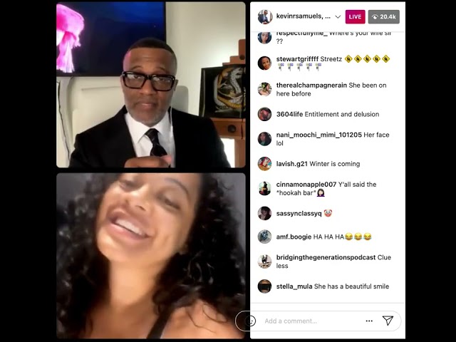 Kevin Samuels ig live show talks to 32 yr old Latina woman who just don't get's it 🤦🏽 ♂️