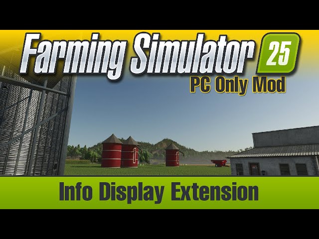 Info Display Extension - FS25 Mod