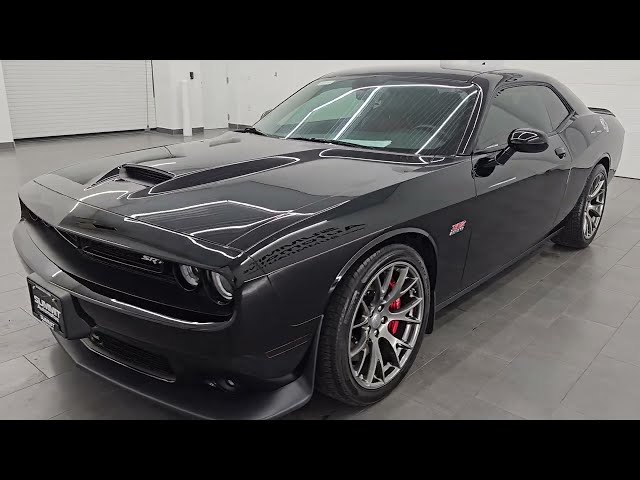 STOLEN! 2016 DODGE CHALLENGER 392 SRT AUTO IN PITCH BLACK 4K WALKAROUND 14690Z