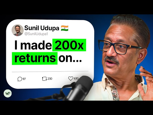 He Made 200x Returns From ONE Stock?