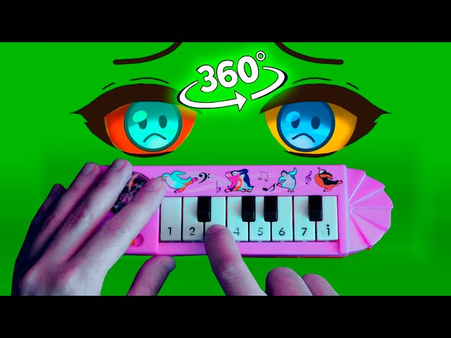 ⚠TW: flash warning⚠ windows 7 sparta (how to play on a 1$ piano) 360° VR