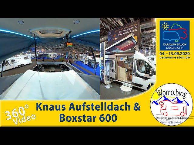 Das neue Knaus CUV Aufstelldach und Boxstar 600 Street