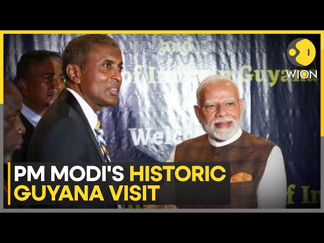 PM Modi's Historic Guyana Visit: Democracy And Humanity First Says PM Modi | WION