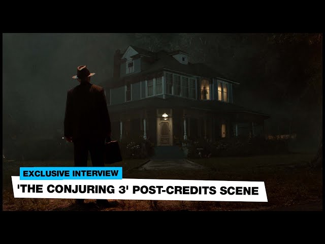 'The Conjuring 3': director Michael Chaves on his deleted post-credits scene